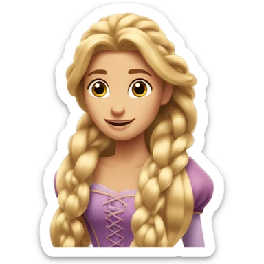Rapunzel sticker