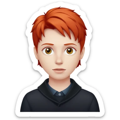 I miss you my red headed friend  sticker