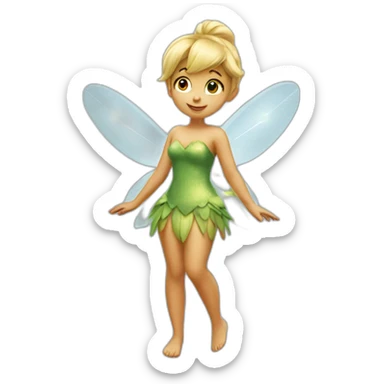 tinkerbell sticker