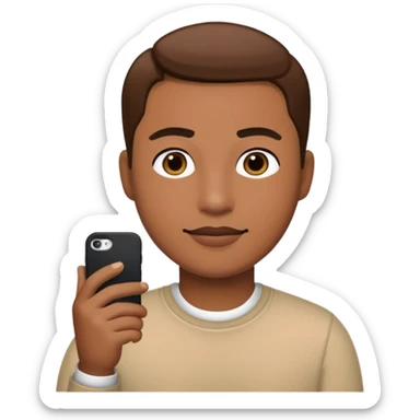Moi en bitmoji sticker