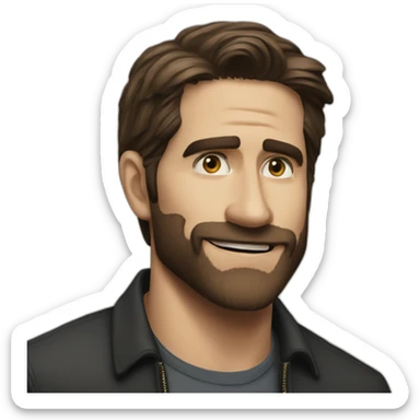 jake gyllenhaal sticker