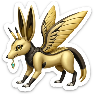 Meloetta-Anubis-Beedrill-Manectric-Palkia-Cresselia-fusion sticker