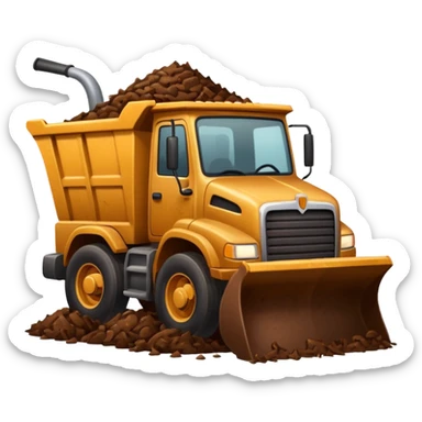 Snowplow through poop sticker