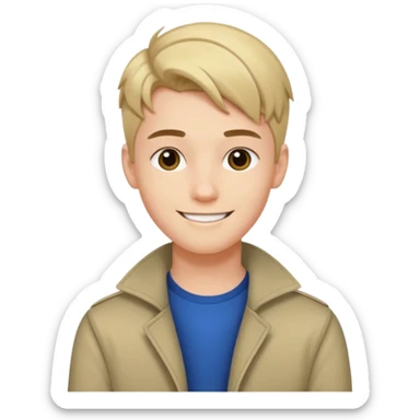 handsome and young teen pinterest boy good at fashion. popular among 'that brat girl' sticker