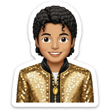 michael jackson sticker