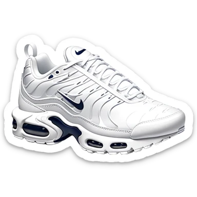 nike air max tn blanche sticker