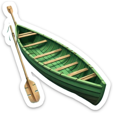 underwater row boat sticker