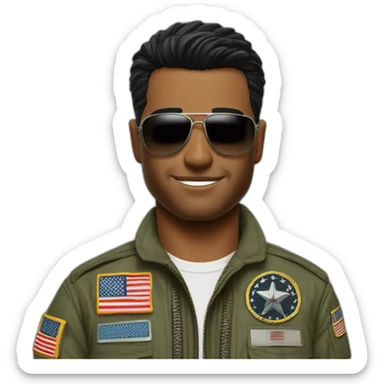 top gun maverick sticker