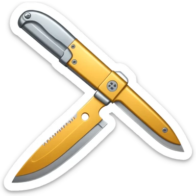 Knife mode sticker