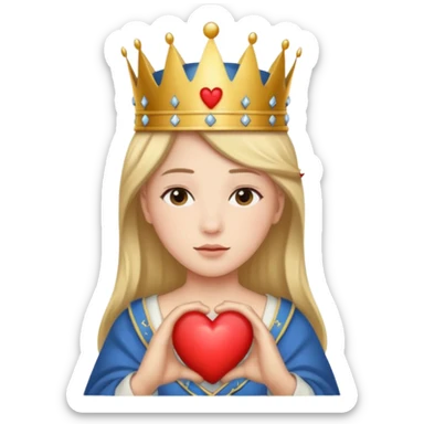 FLOORK DANDO UN CORAZÓN Y DICIENDO DURMETE O TE CONQUISTO sticker