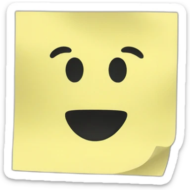 post it note sticker