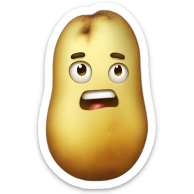 pc gamer potato sticker