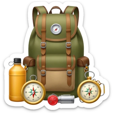 Camp Essentials sticker