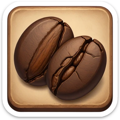 beans COFFEE  sticker