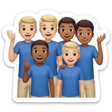 boys series  sticker