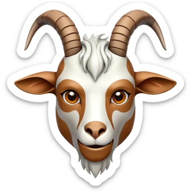 Cybernetic Goat(Ram) man sticker