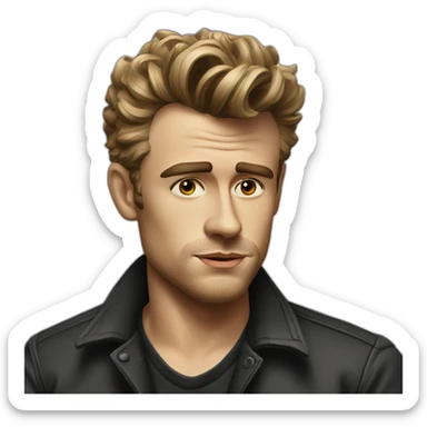 james dean sticker