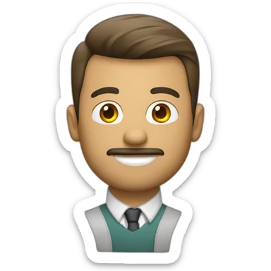 hombre con dinero con auto sticker