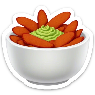 takis with guacamole  sticker