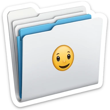 folder that says activites follwed by stack of forms  sticker