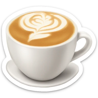 Vanilla latte  sticker