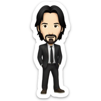 Keanu Reeves sticker