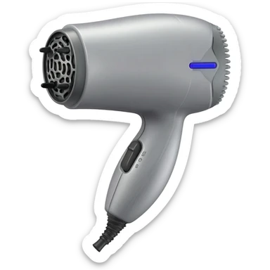 Blow dryer sticker