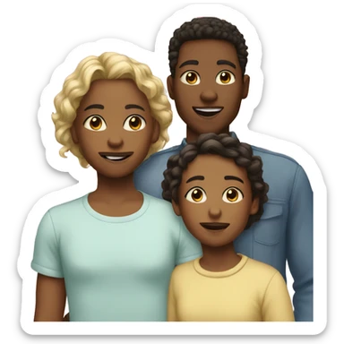 four siblings sticker