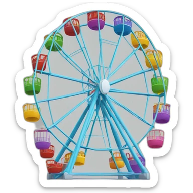Ferris wheel, playground sticker