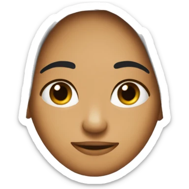 Cara enamorada y reír a mismo tiempo sticker