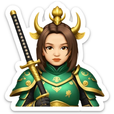Samurai Guardian sticker
