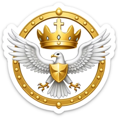 dominus' emblem holy  sticker