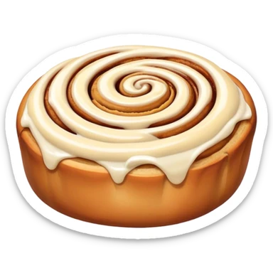 Cinnamon roll sticker