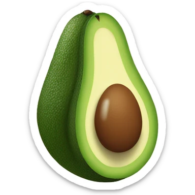 avocado sticker