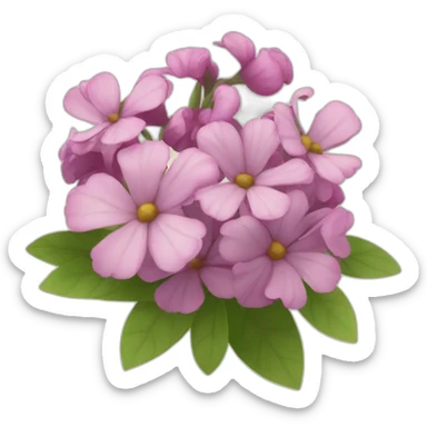 buchet de flori sticker