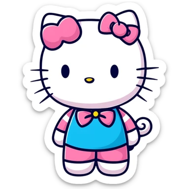 Hallo kitty sticker