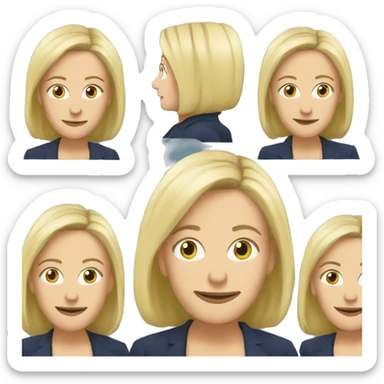 marine lepen sticker