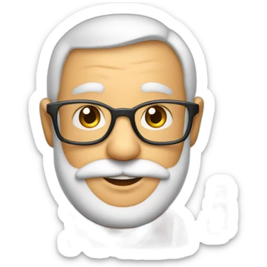 Père Noël qui offre un verre de bière à un enfant comme cadeau sticker