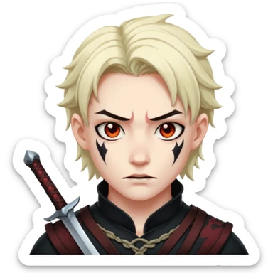 Demon slayer  sticker