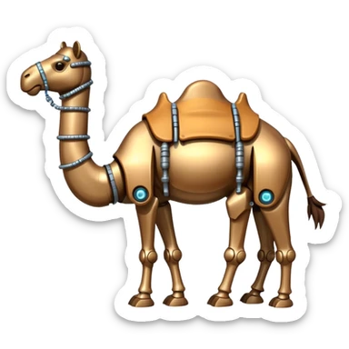 robot camel sticker