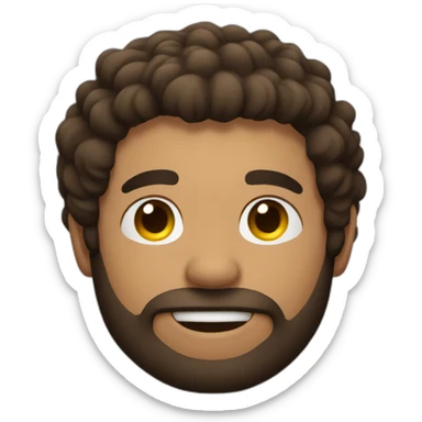 shirtless hairy man sticker