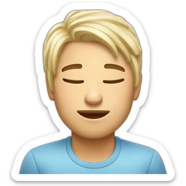 emoji dormir sticker