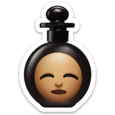 God is a woman perfume sticker