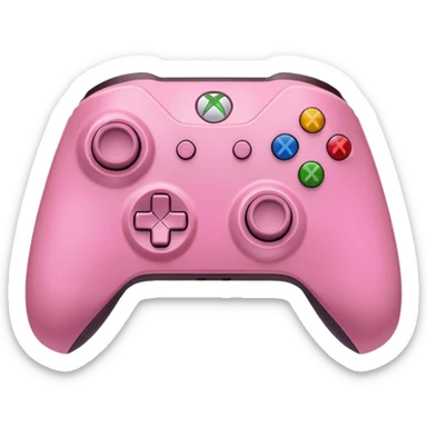 Pink Xbox controller  sticker