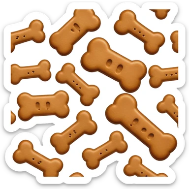 Dog treats sticker