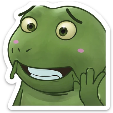 Face emoji both crying and laughing sticker