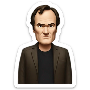 Quentin Tarantino sticker