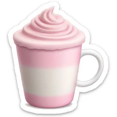 İce Matchs Latte pink sticker