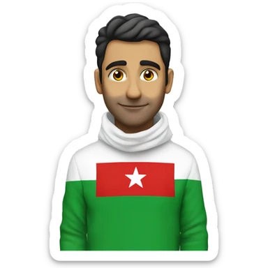 Syrian flag 💚🤍❤️🖤 sticker