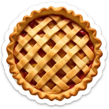 apple pie sticker